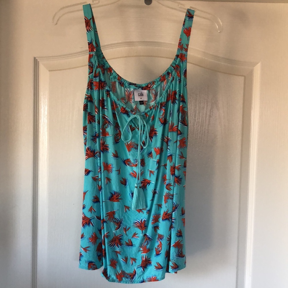 Cabi tie-front camisole